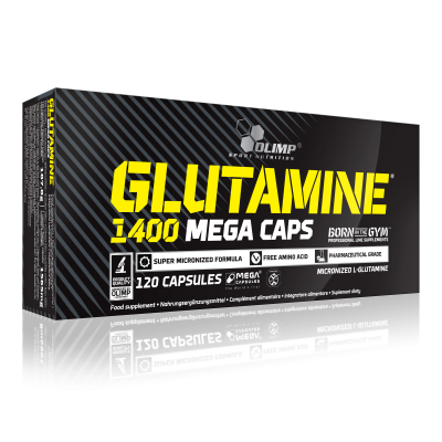 GLUTAMINE MEGA CAPS 120 KAPS. OLIMP SPORT NUTRITION